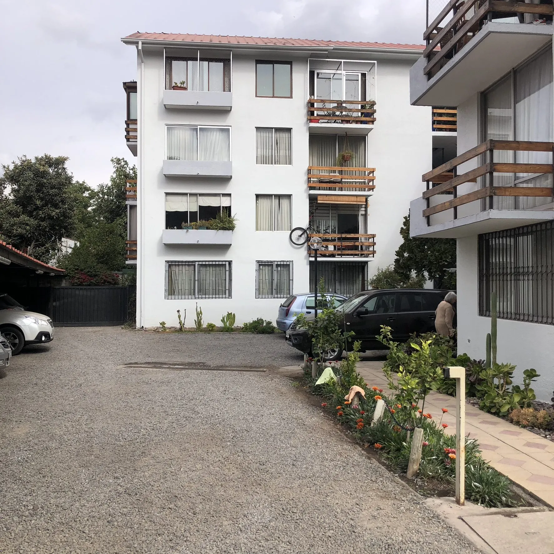 Pintura de fachadas — 3 edificios, otra vista de la obra