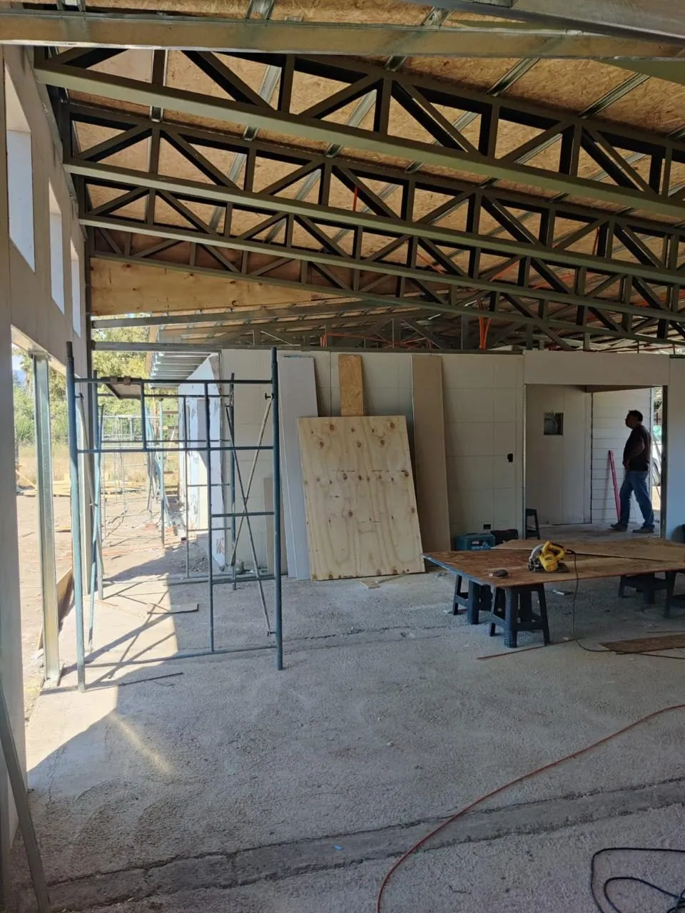 Casa La Trilla, otra vista de la obra